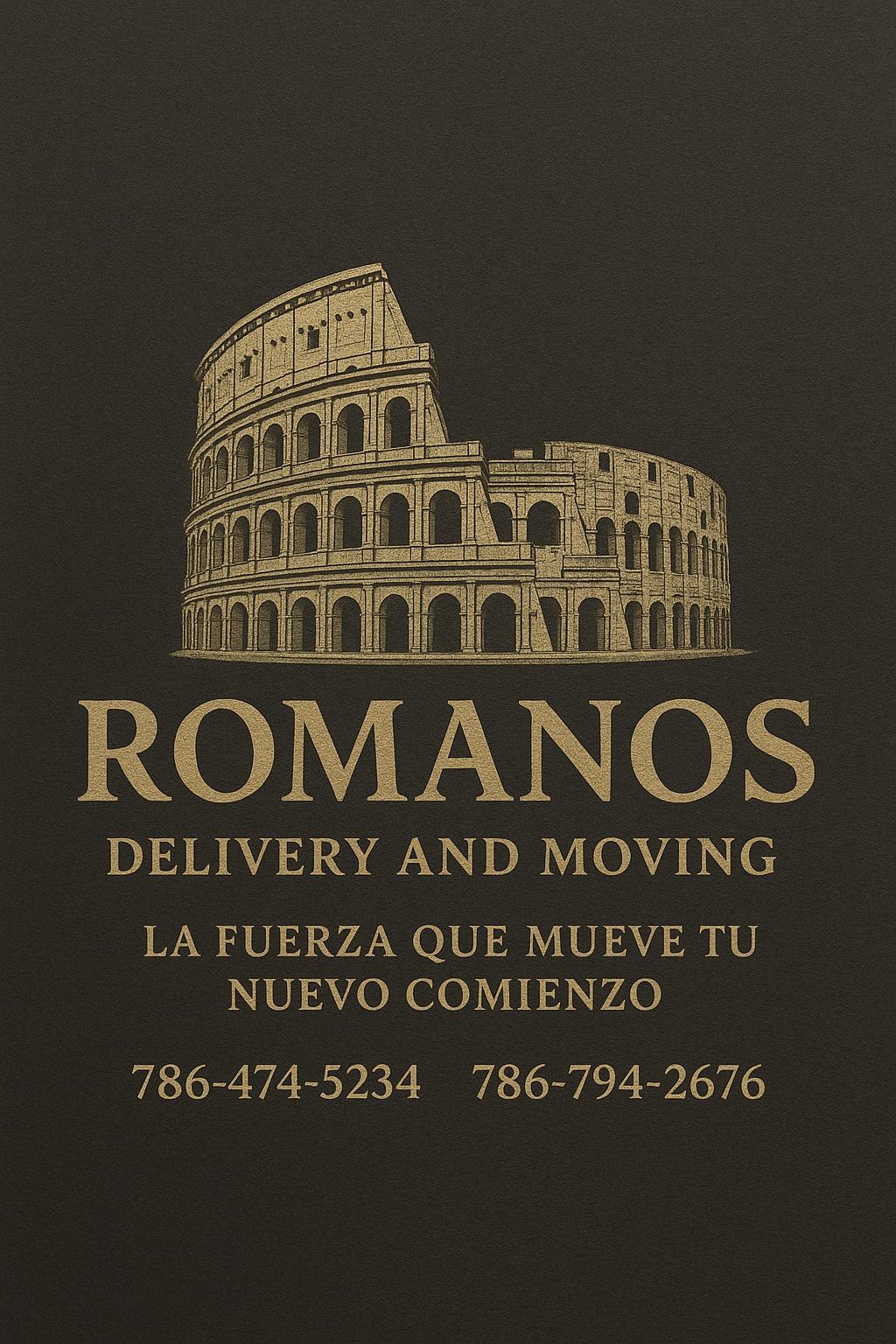 Logo Romanos Delivery and Moving